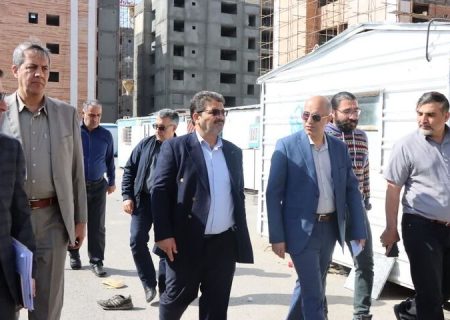 بازدید عضو هیأت مدیره شرکت عمران شهرهای جدید از ۵ پروژه عمرانی فولادشهر