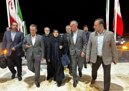 بازدید میدانی وزیر راه و شهرسازی از بندر حادثه دیده شهیدرجایی