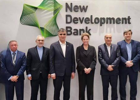 دیدار فرزین با رئیس بانک توسعه نوین بریکس در شانگهای/ اراده ایران برای عضویت در بانک توسعه نوین بریکس